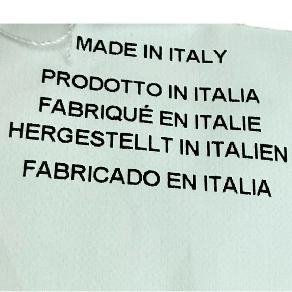 BLUMARINE  Black & White Leaf-Print Dress - Picture 5 of 6